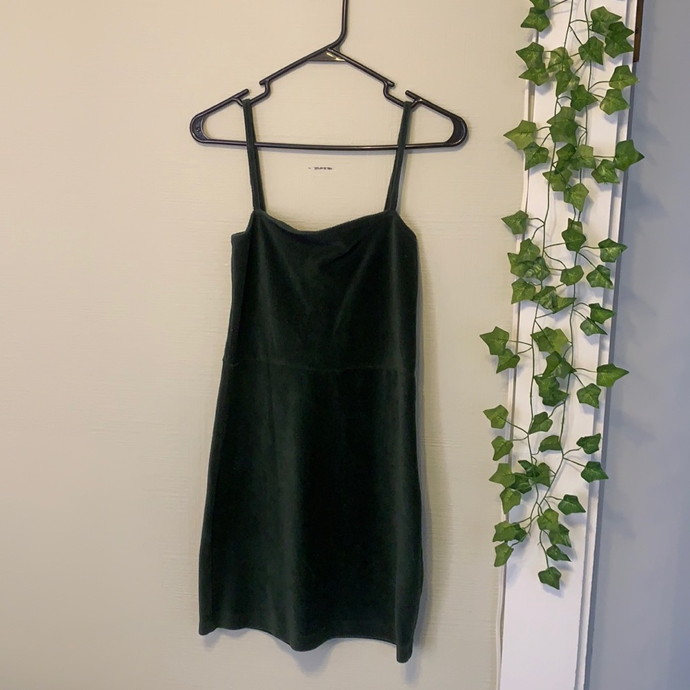 Forest Green Bodycon Mini Dress